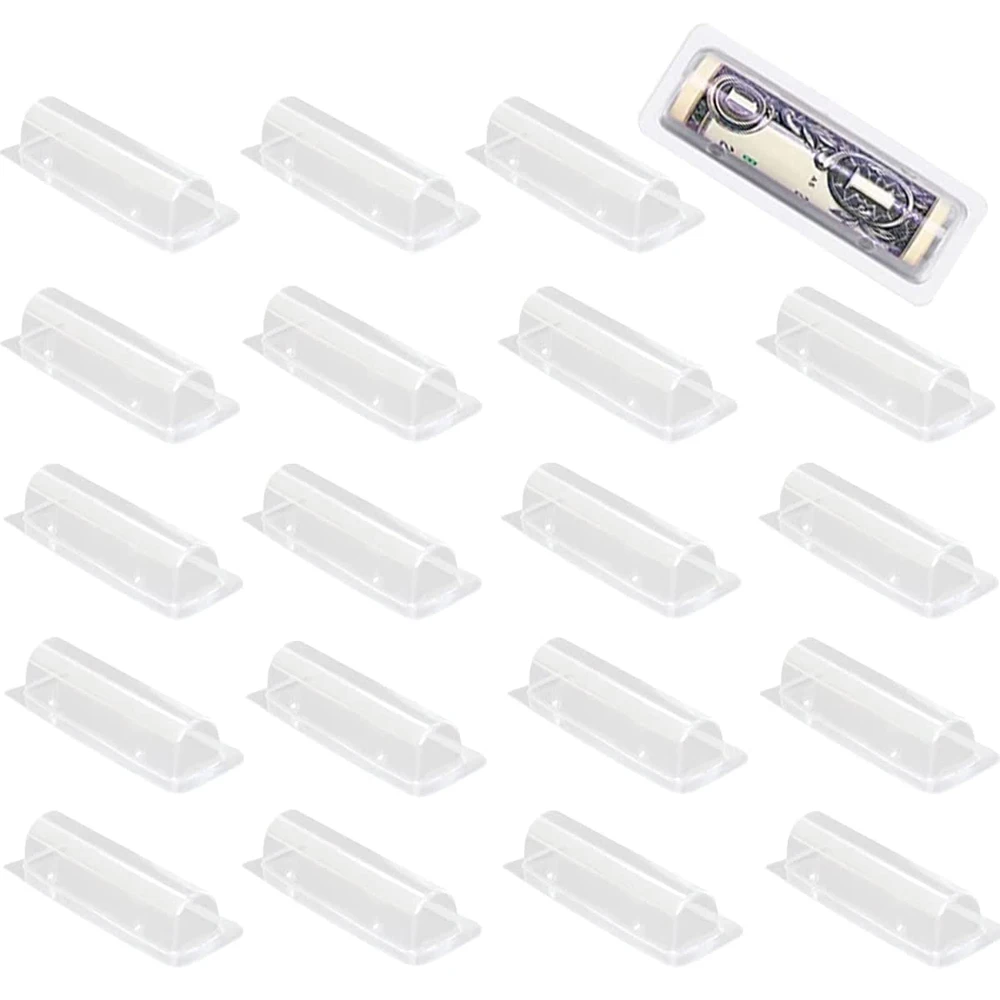 Plastic Dome Clear - 50/100pcs 스티커와 머니 카드 홀더 플라스틱