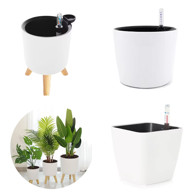 Self Watering Insert - 1PC 실내 플라스틱 화분 자체 급수