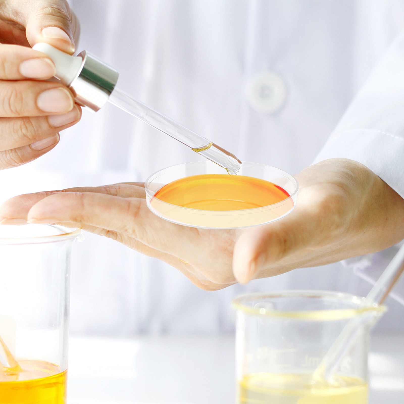 Agar Tissue Culture - 30Pcs 페트리 접시 투명 플라스틱 실험실