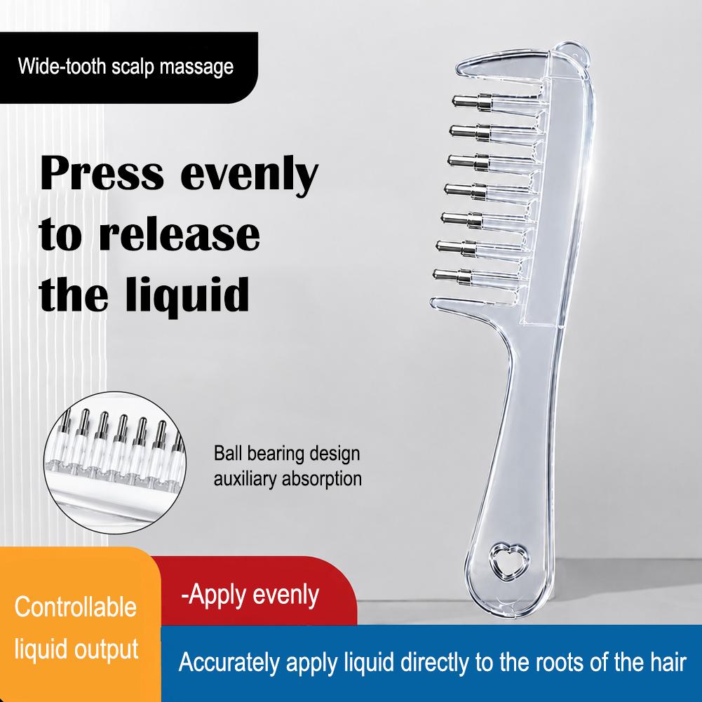 Root Stimulator Liquid - 헤어 에센셜 오일 도포용 빗 롤러볼