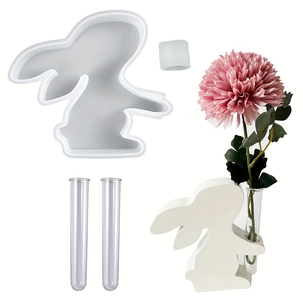 4개/세트 부활절 토끼 실리콘 화병 몰드(테스트 튜브  - Propagation Station Vase 리뷰 및 가격