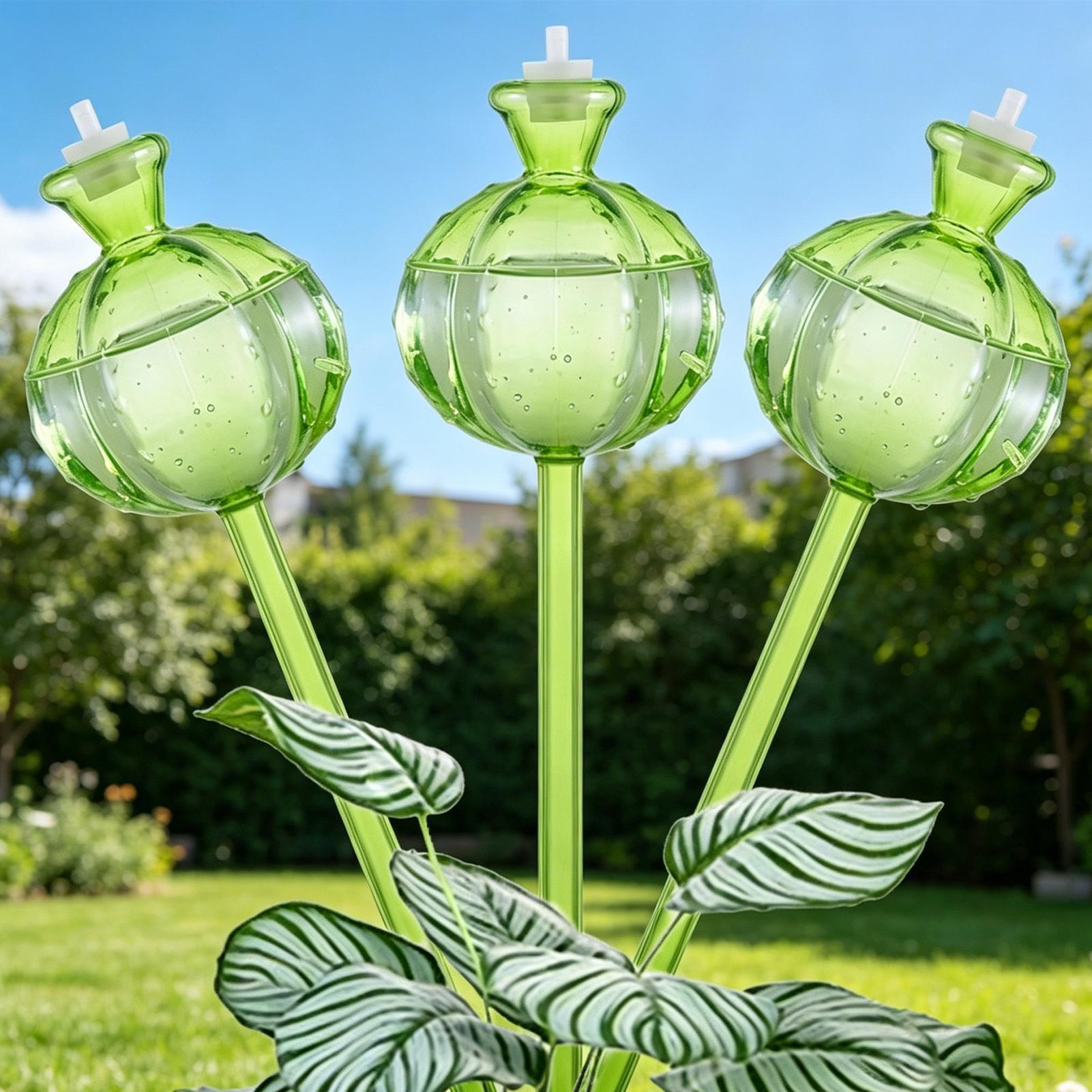 자가 급수 글로브 3개, 느린 방출 방식, 휴가철 관리 - Self Watering Insert 리뷰 및 가격