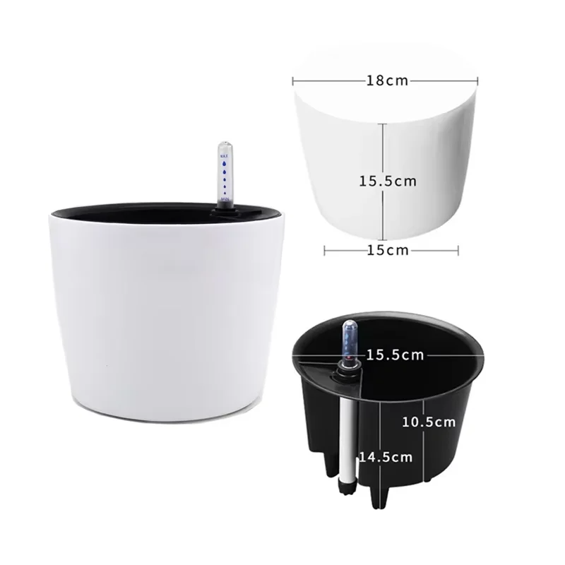 1PC 실내 플라스틱 화분 자체 급수 식물 화분 수위  - Self Watering Insert 리뷰 및 가격