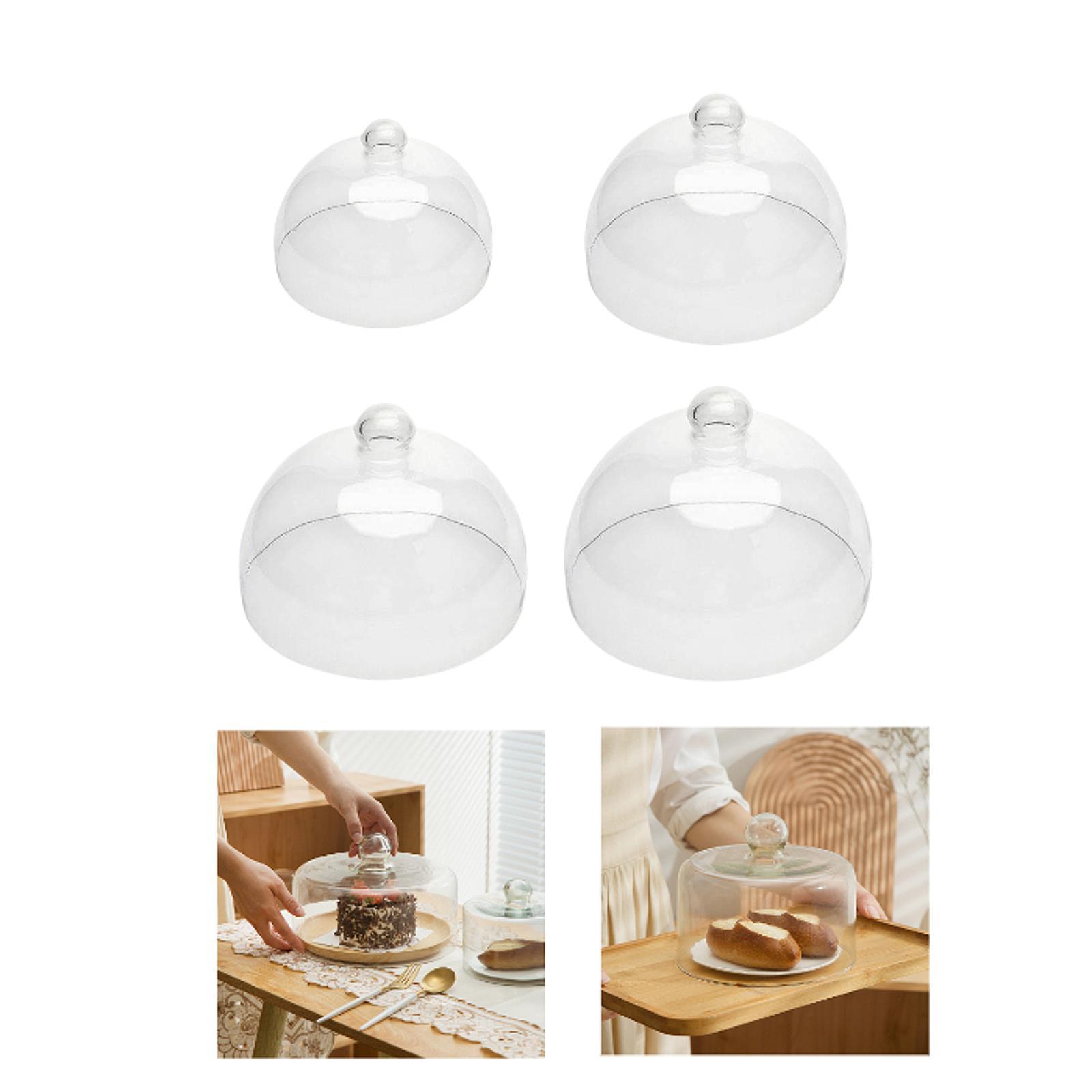 유리 케이크 클로슈 돔 투명 케이크 플래터 커버 서빙  - Plastic Dome Clear 리뷰 및 가격