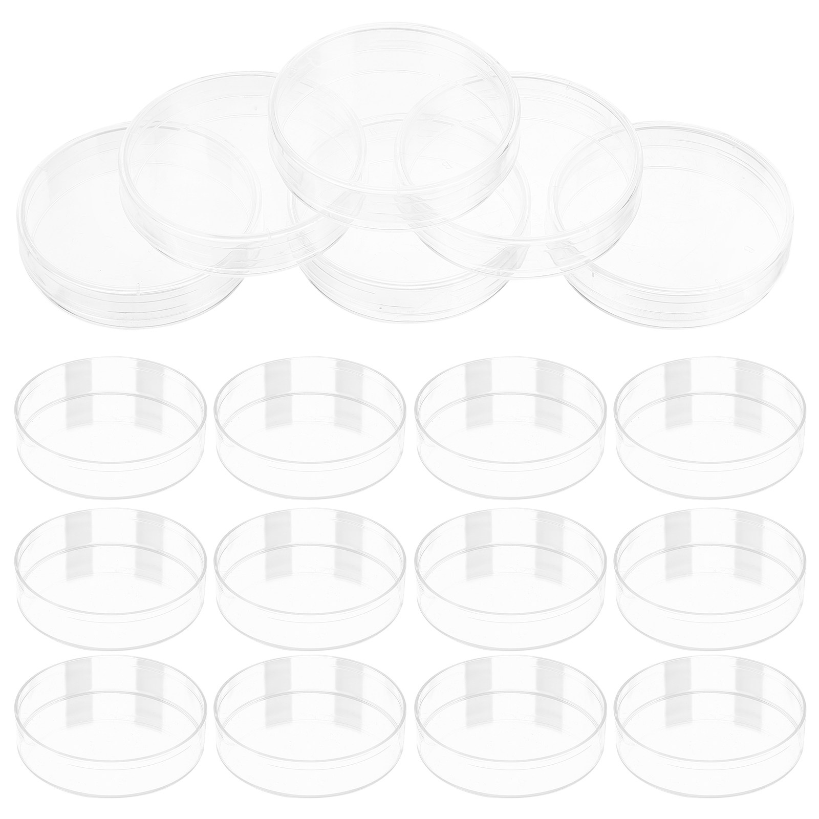 30Pcs 페트리 접시 투명 플라스틱 실험실 배양 접시 - Agar Tissue Culture 리뷰 및 가격