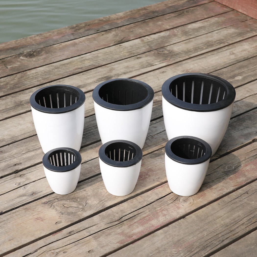 자동 급수 꽃 식물 화분, 레이지 화분, 모조 도자기, - Self Watering Insert 리뷰 및 가격