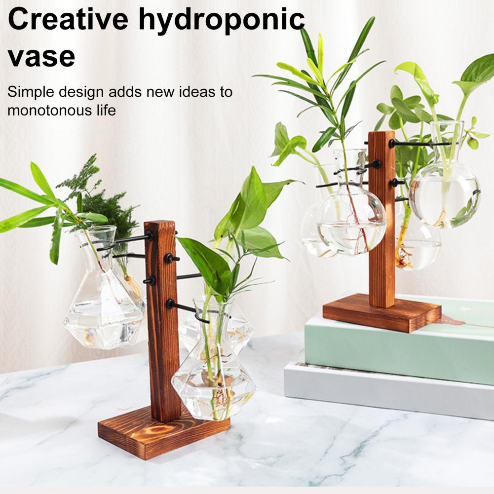 1 세트 10*25cm 식물 전파 스테이션 4 유리 꽃 - Propagation Station Vase 리뷰 및 가격