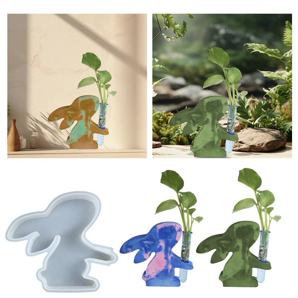 1개 토끼 모양 꽃병 몰드 부활절 DIY 레진 주조 키 - Propagation Station Vase 리뷰 및 가격
