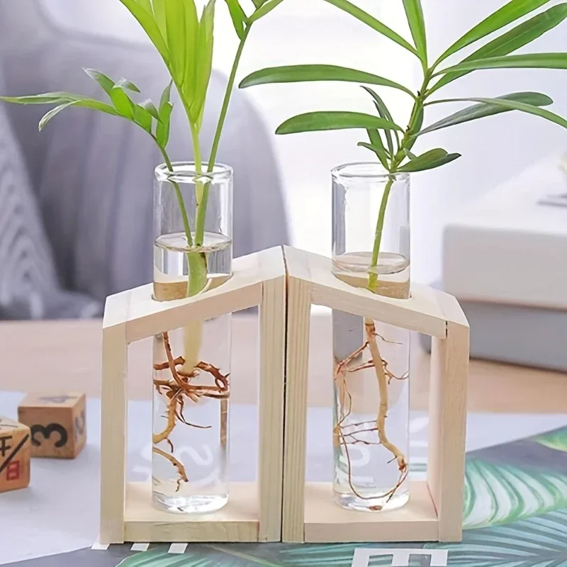 테스트 튜브 유리 화병 식물 번식 스테이션 수경 재배  - Propagation Station Vase 리뷰 및 가격