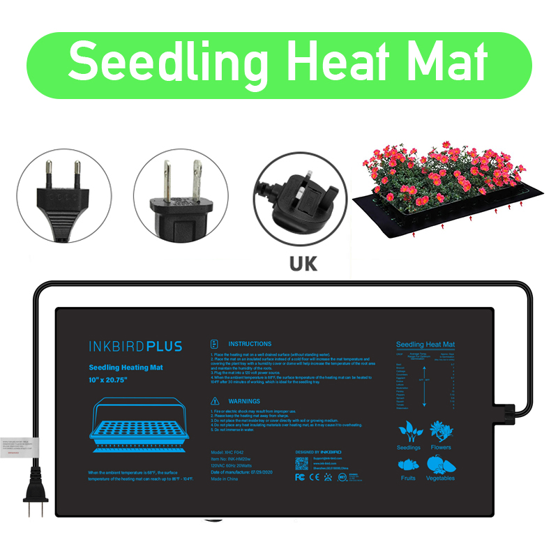 20.75x10CM EU/US/UK/AU 플러그 모종  - Heat Mat Seedling 리뷰 및 가격
